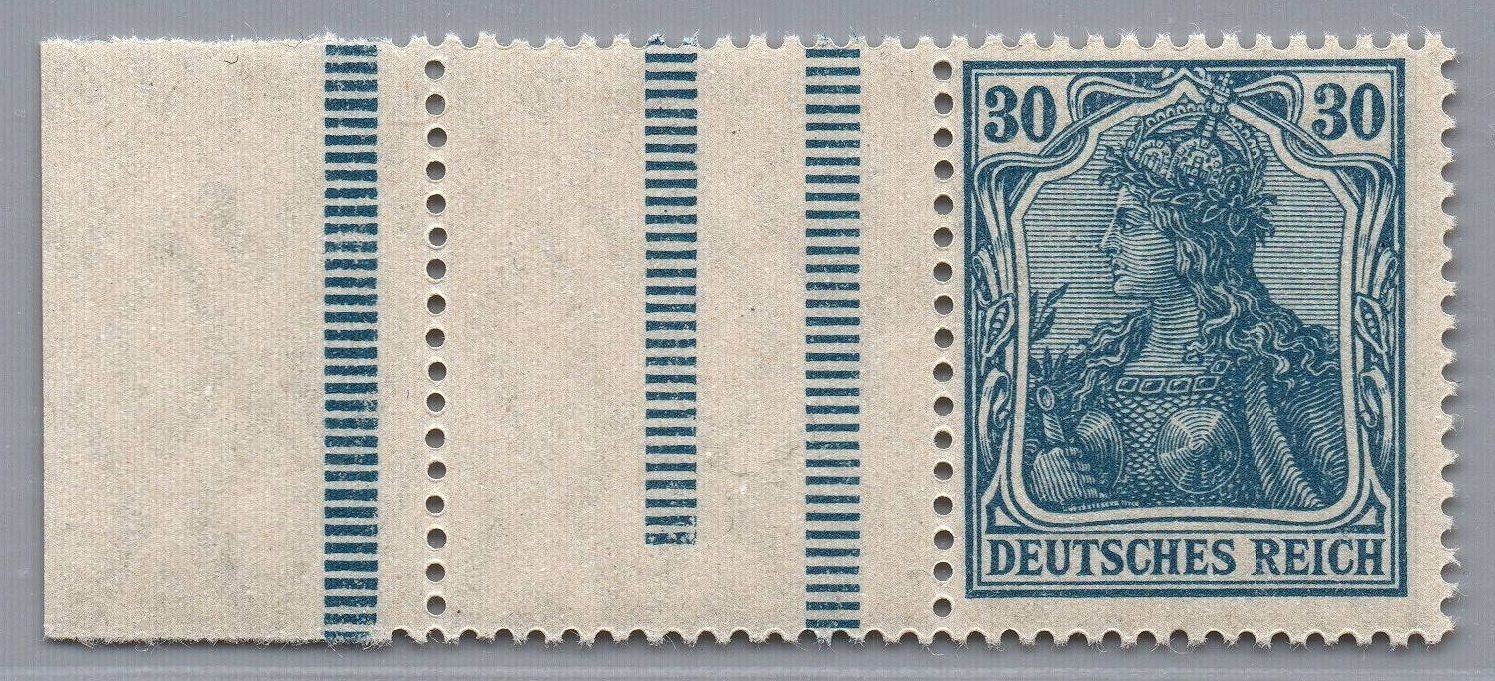 Dt. Reich se-tenant Michel No. RL 3.1 mint