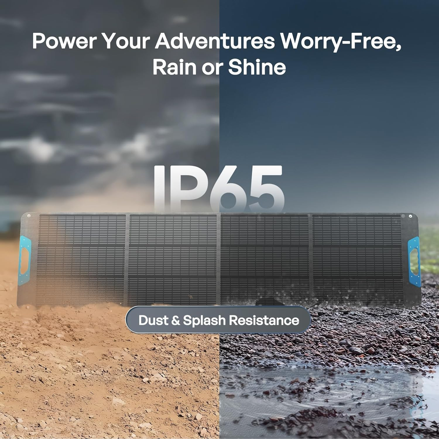 200W Foldable Solar Panel Portable Charger IP65 Waterproof Power Station RV