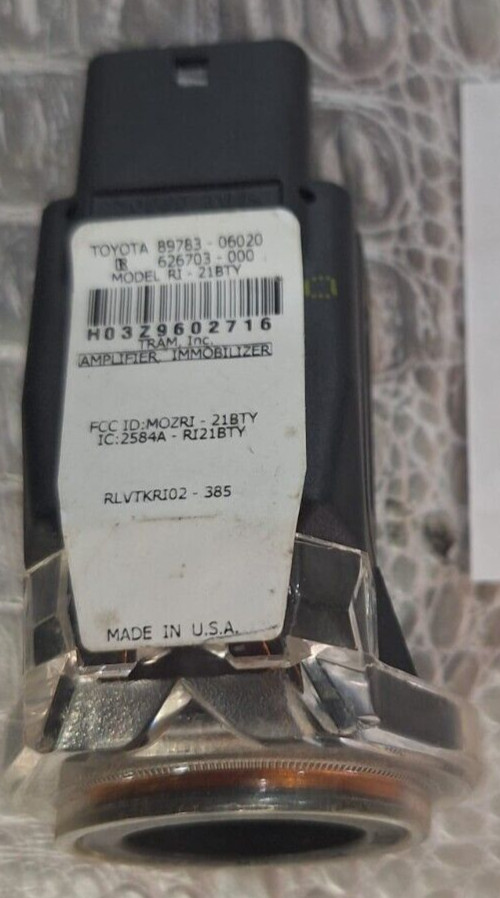 89783-06020 ✅07-12 Toyota Tundra✅IMMOBILIZER TRANSCEIVER ANTI THEFT PATS ANTENNA