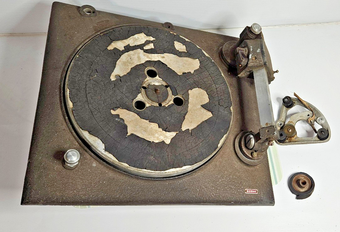 Vintage  Record Cutting LATHE ~ FOR PARTS