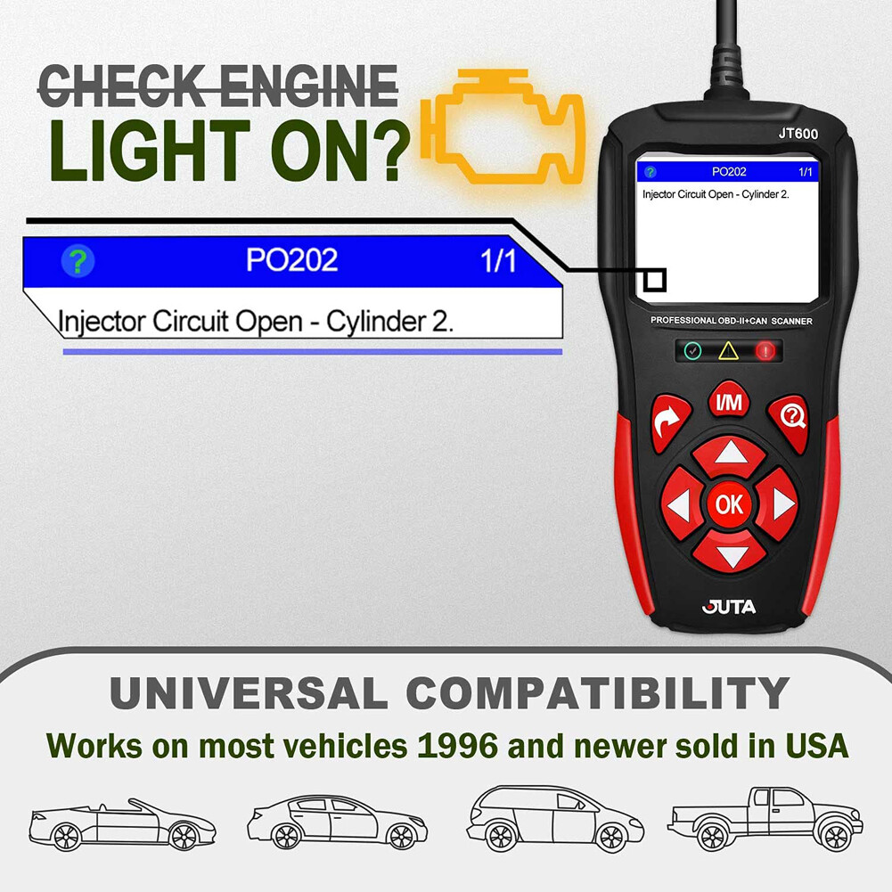 Automotive OBD Code Reader OBD2 Scanner Car Check Engine Fault Diagnostic Tools