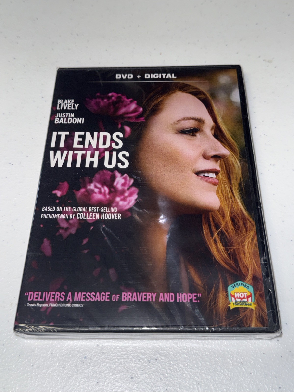 It Ends With Us (DVD + Digital) Blake Lively - Brand New