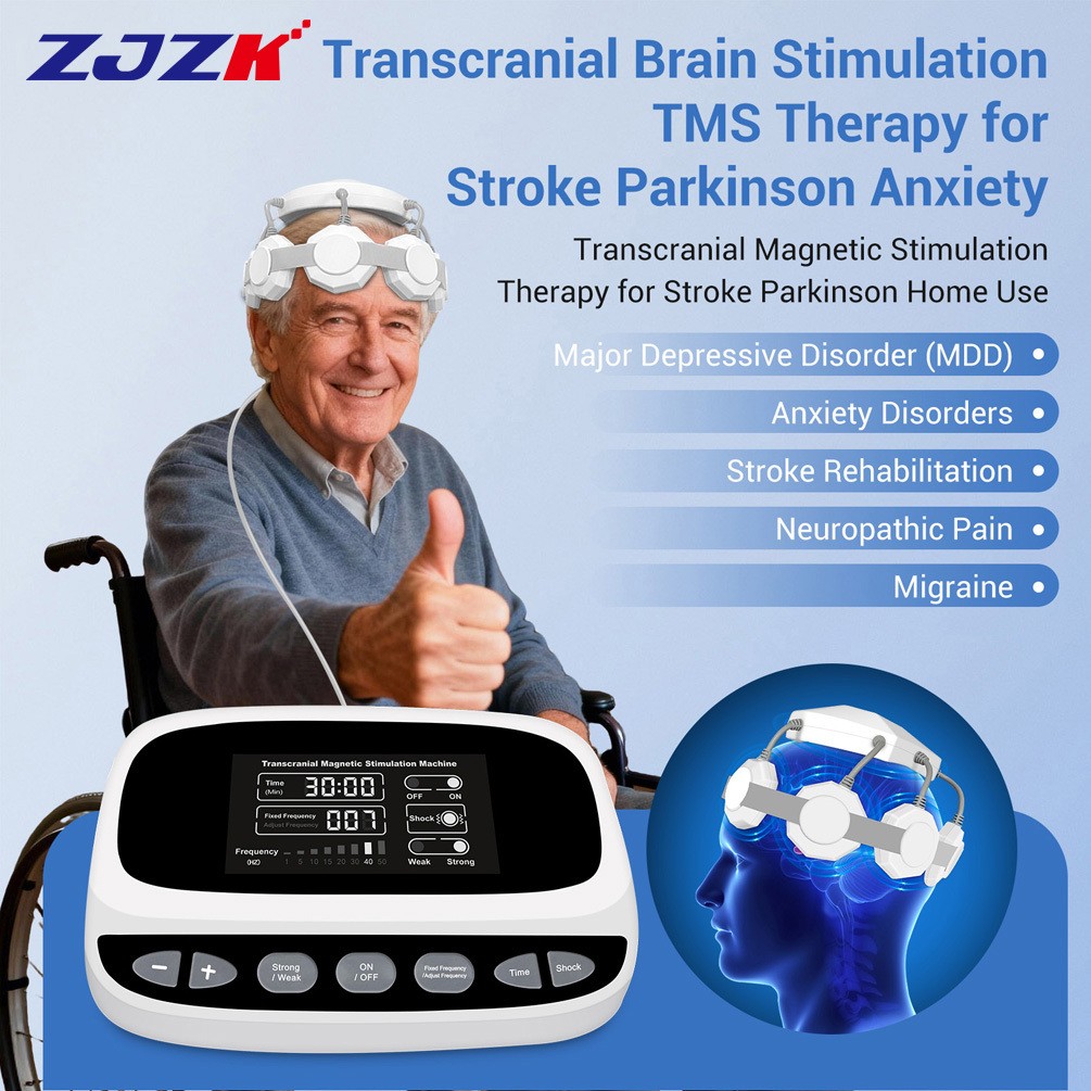 Transcranial Magnetic Stimulator rTMS Therapy for Parkinsons Insomnia Depression