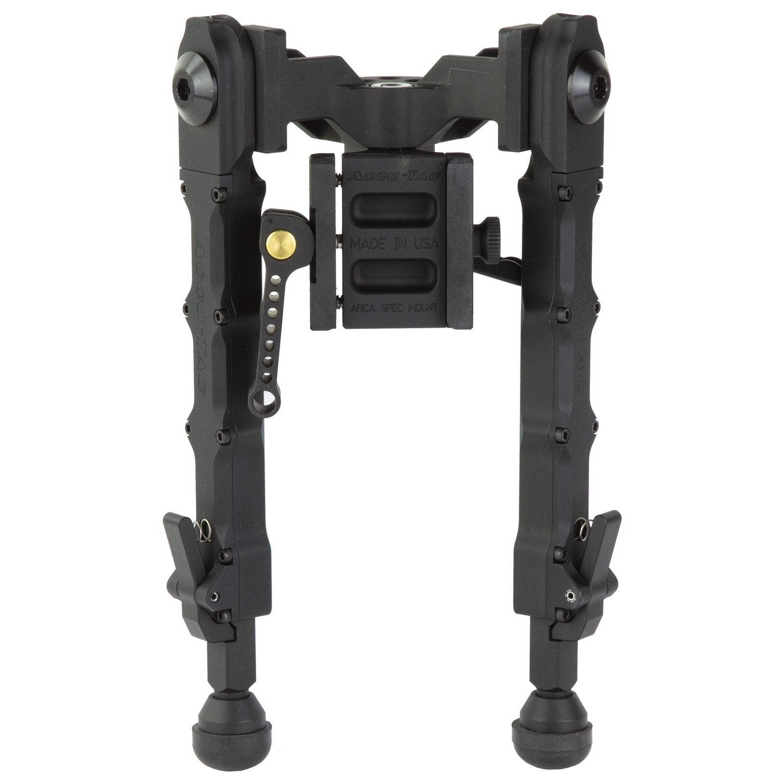 Accu-Tac WB-5 Arca Swiss Quick Detach Wide Body Bipod Flat Black