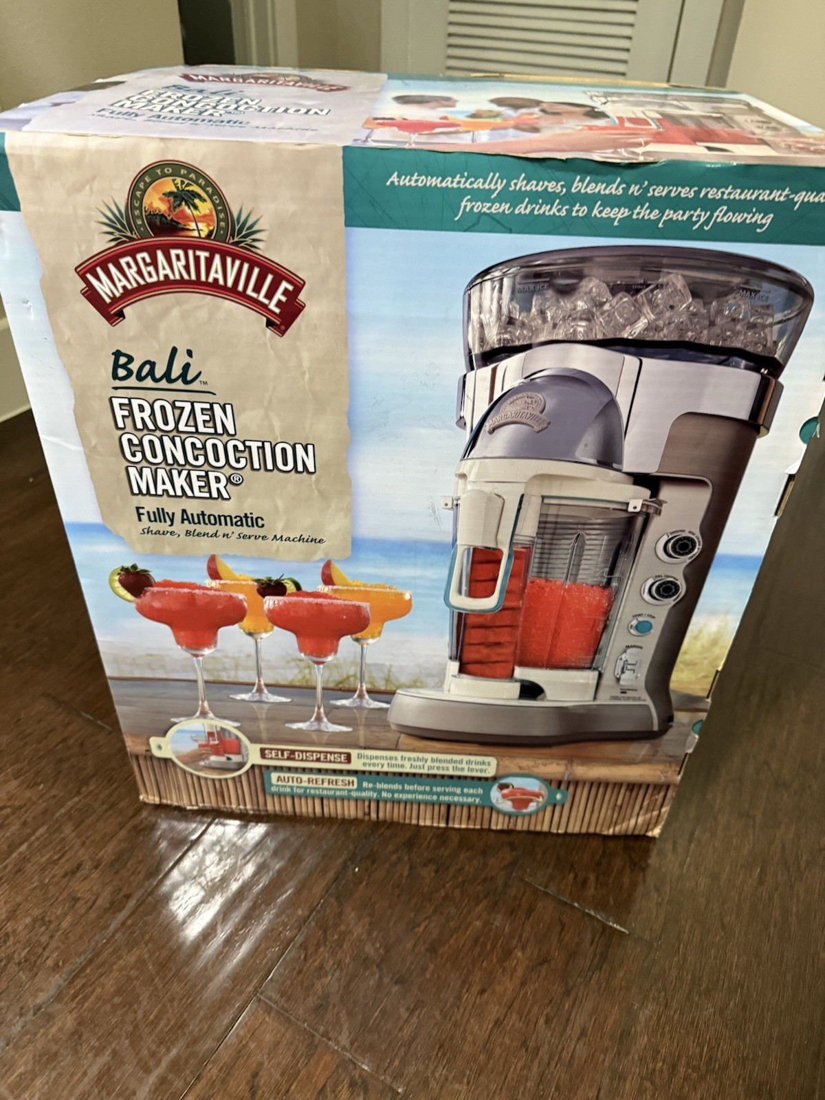 Margaritaville Bali Frozen Concoction Maker Automatic Shave Blend Serve 1 Bowl