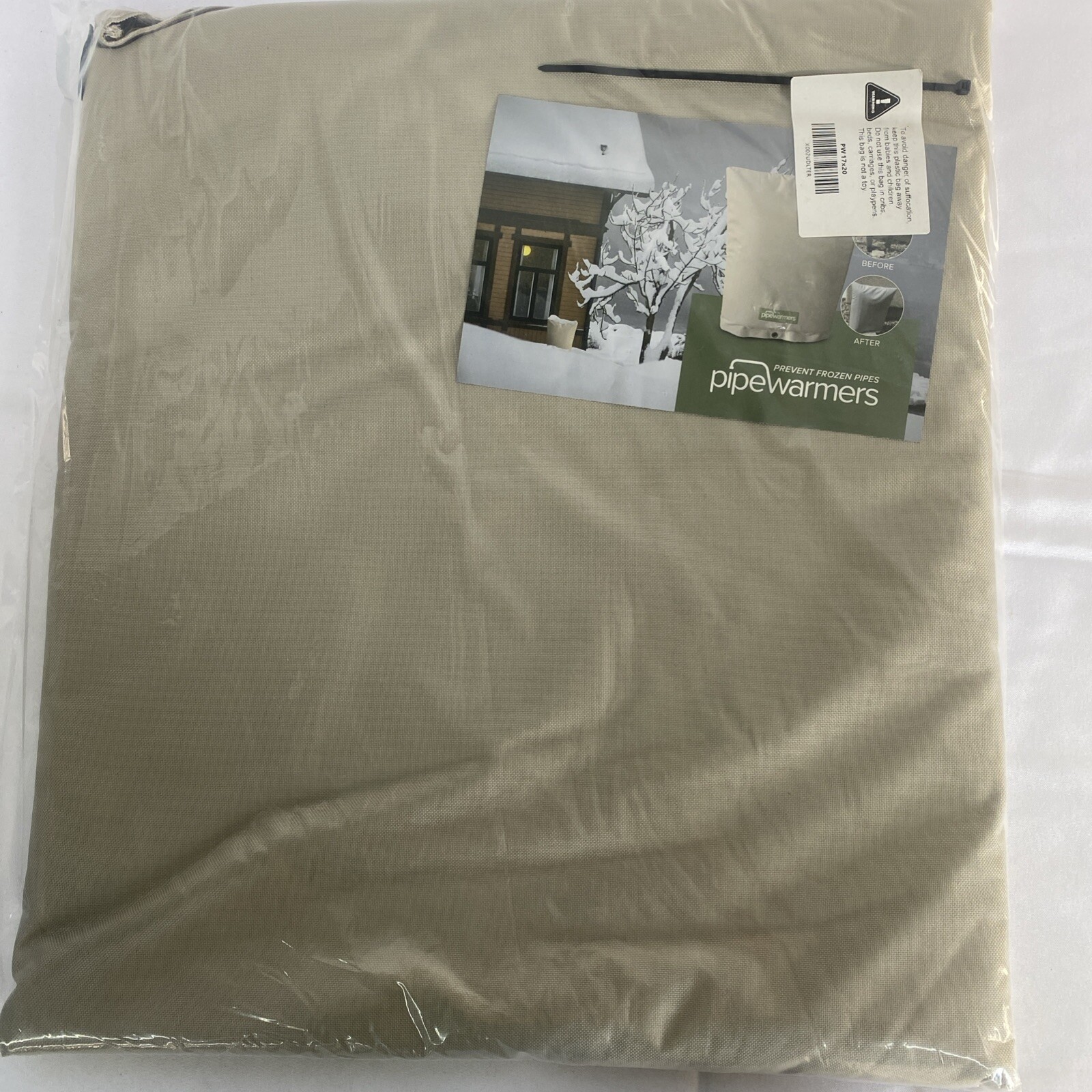 Pipe Warmers Cover 17 X 20 Winter Pipe Insulation Cover