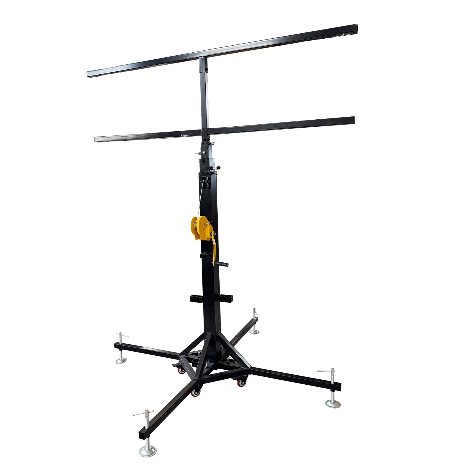 16 Positions Double-Layer 5.9-13Ft Stage Lighting Bracket Stage Light Stand