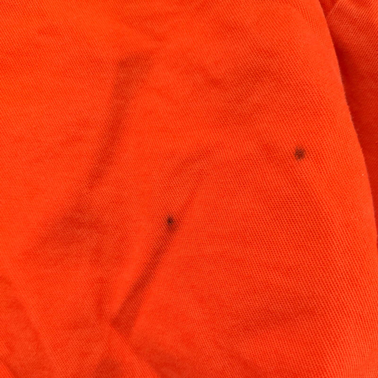 Unbranded Men's Flame Resistant Jacket Orange XL Snap Button Workwear