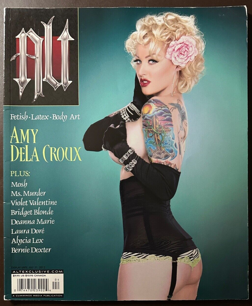 ALT by SHOW Magazine - July 2012 - Amy DeLa Croux - Tattoo