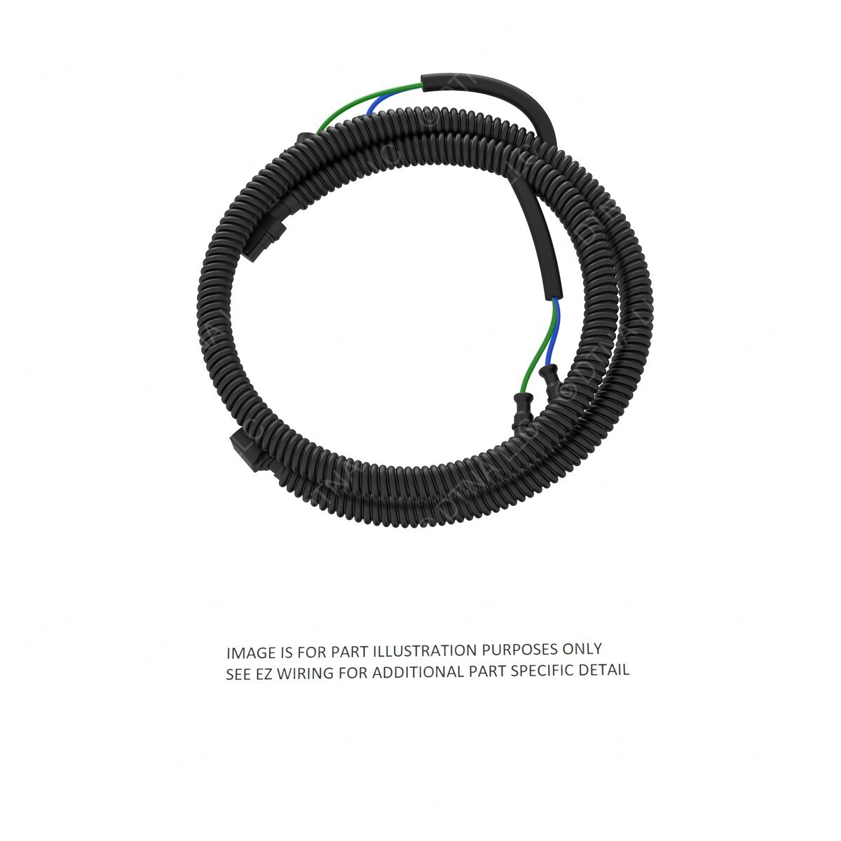 DDE A0001500320 DETROIT WIRING HARNESS - ELECTRONIC ENGINE CONTROL, WIRE