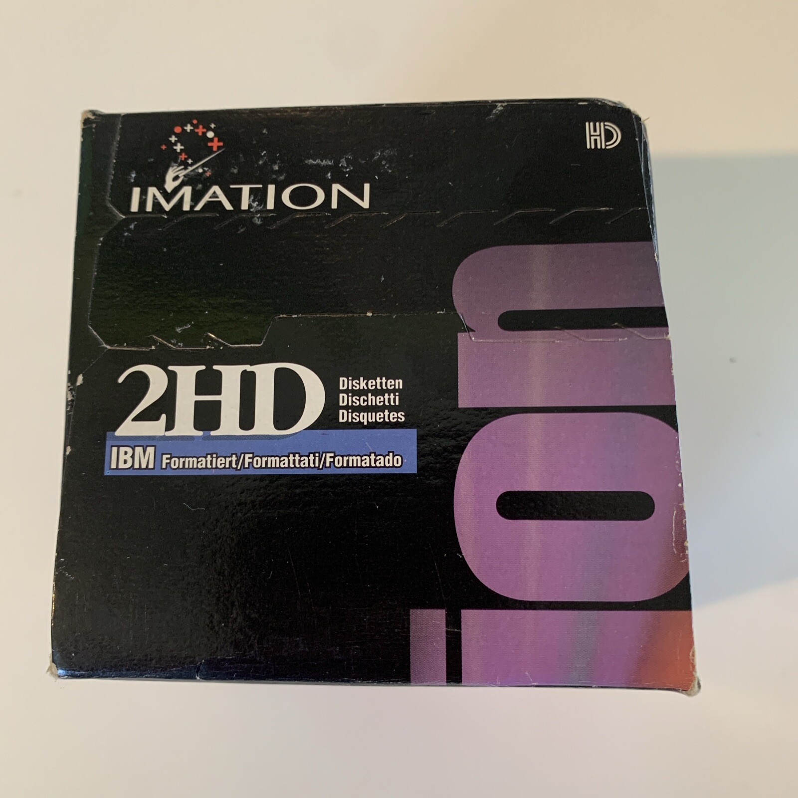 IMATION Diskettes 2HD, 1.44 MB IBM Format 3.5” 25 Pack NEW Sealed Box NOS 1998