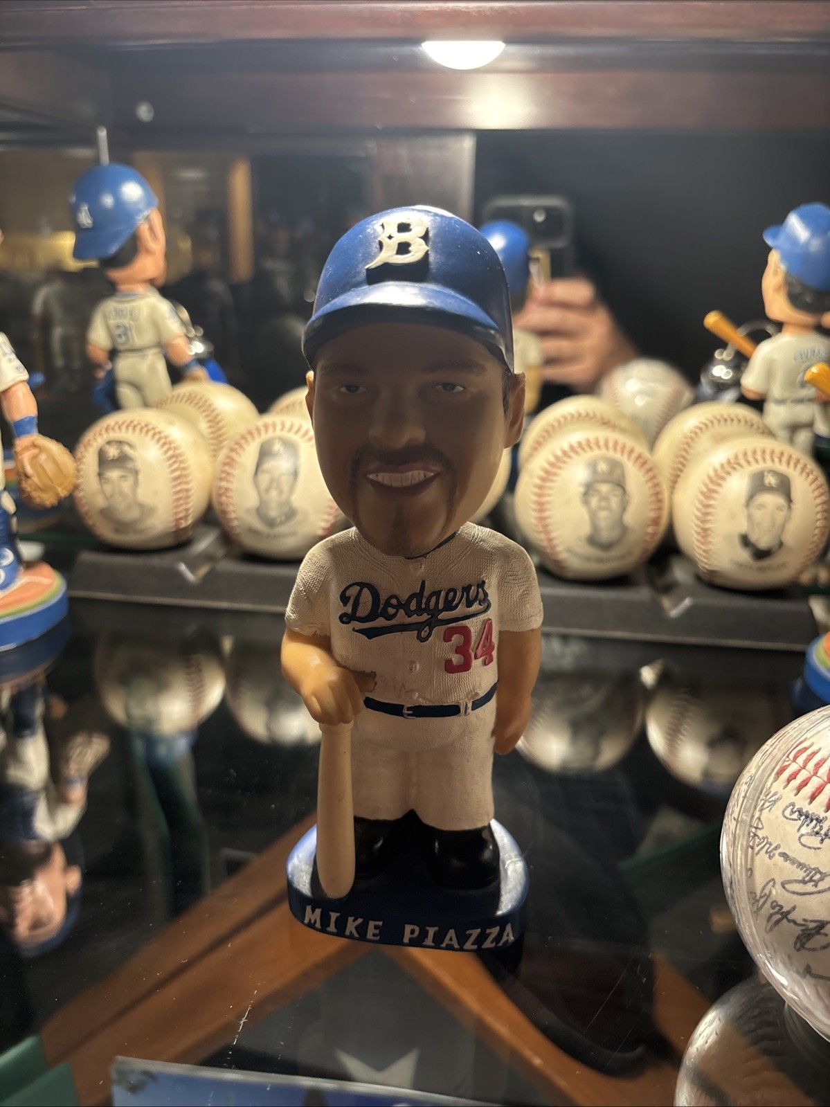 Super Rare 1991 Mike Piazza Bakerfield Dodgers Minor Leauge Bobblehead