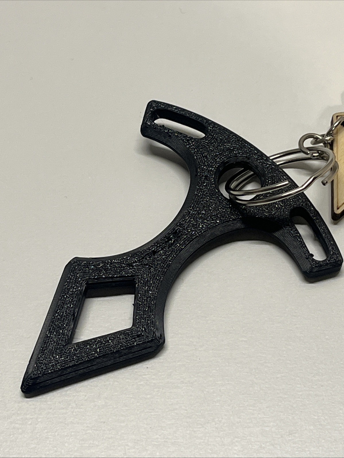 EDC Keychain Boat Anchor Model Tool - Green Undetectable Defense- Undetectable