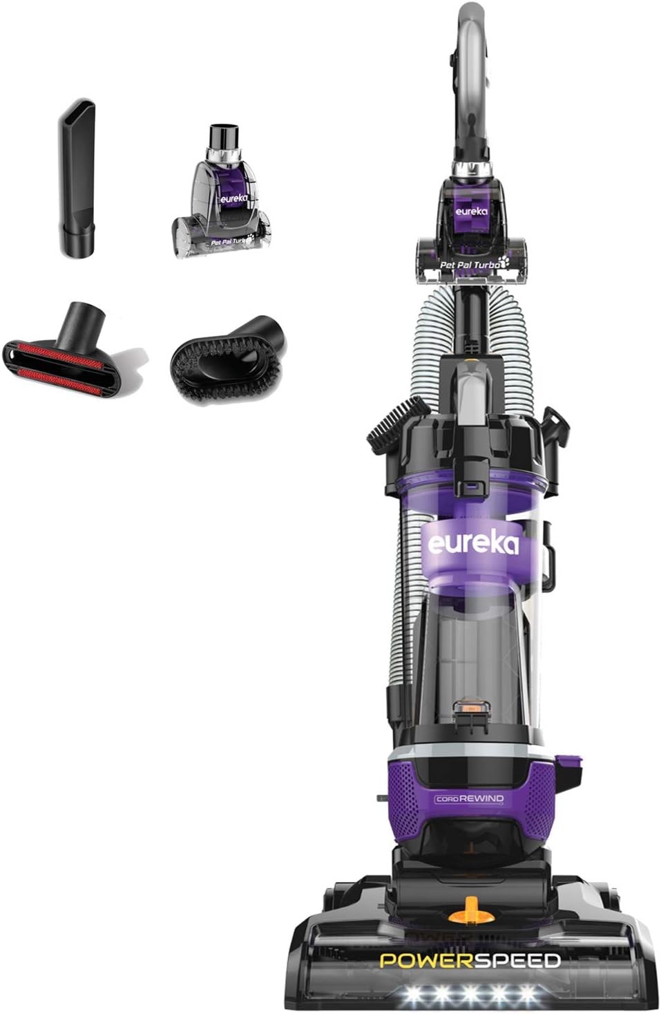 Eureka NEU202 Corded Upright Vacuum Cleaner - Purple