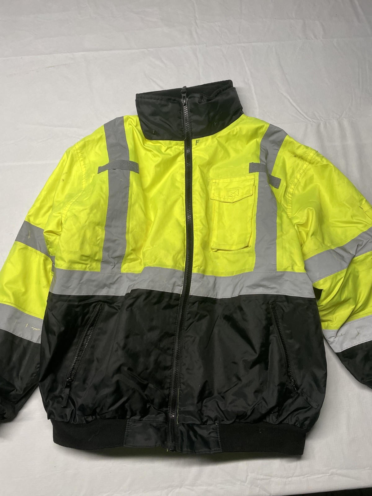Protective industrial XL Polyester Safety jacket Adams Electric Company