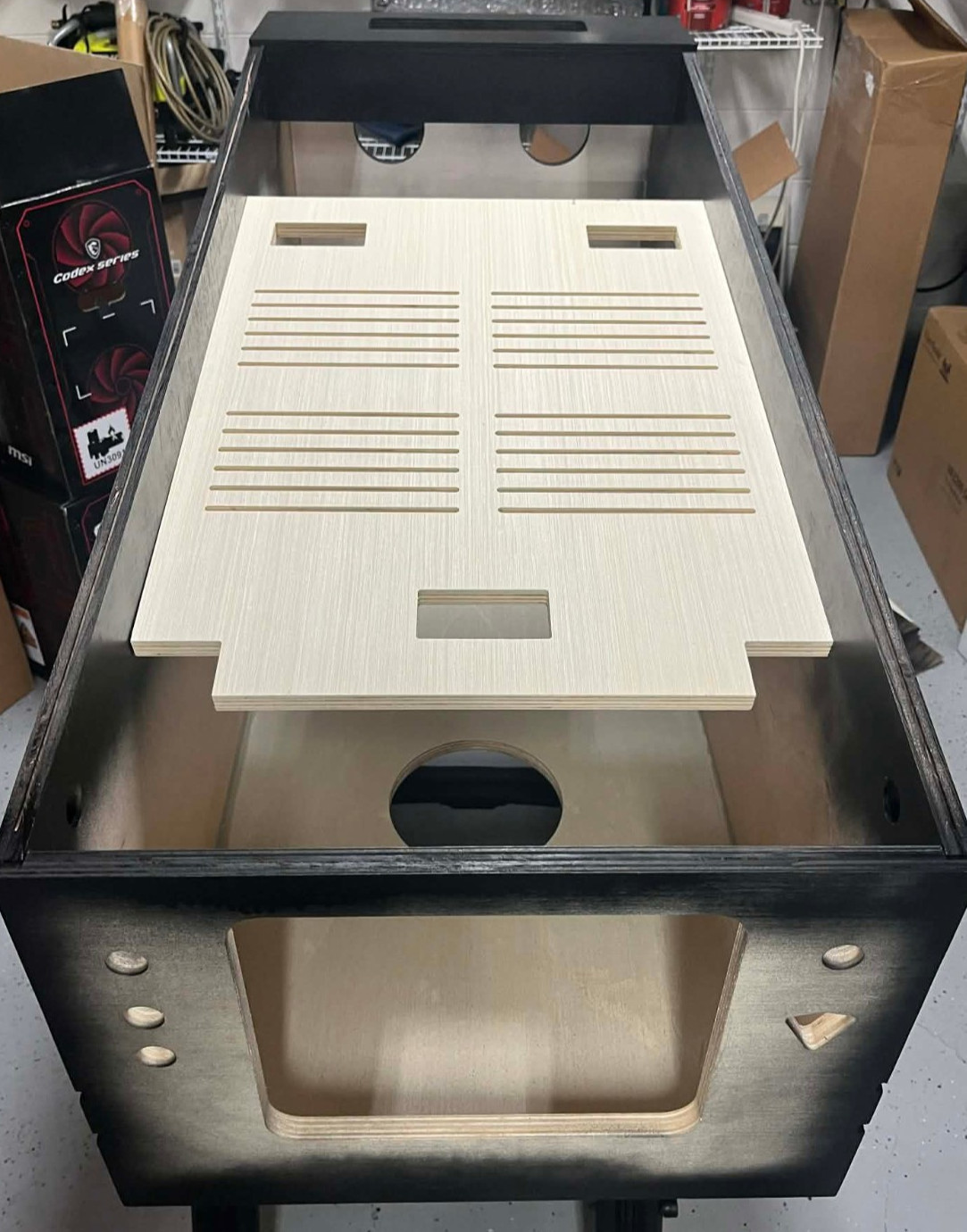 Virtual Pinball Playfield Monitor TV Mount Mounting Solution