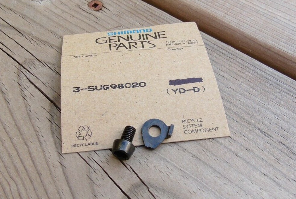*No Import Fees*Nos Shimano XT/LX Rear Derailleur Cable Fixing Bolt,RD-M750, New