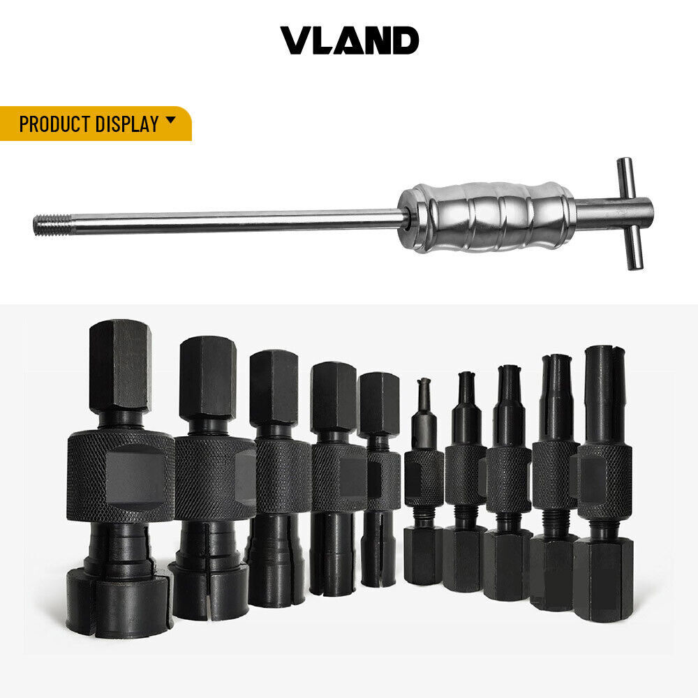 Blind Hole Inner Pilot Bearing Puller Remover Set Slide Hammer Internal Kit 9pcs