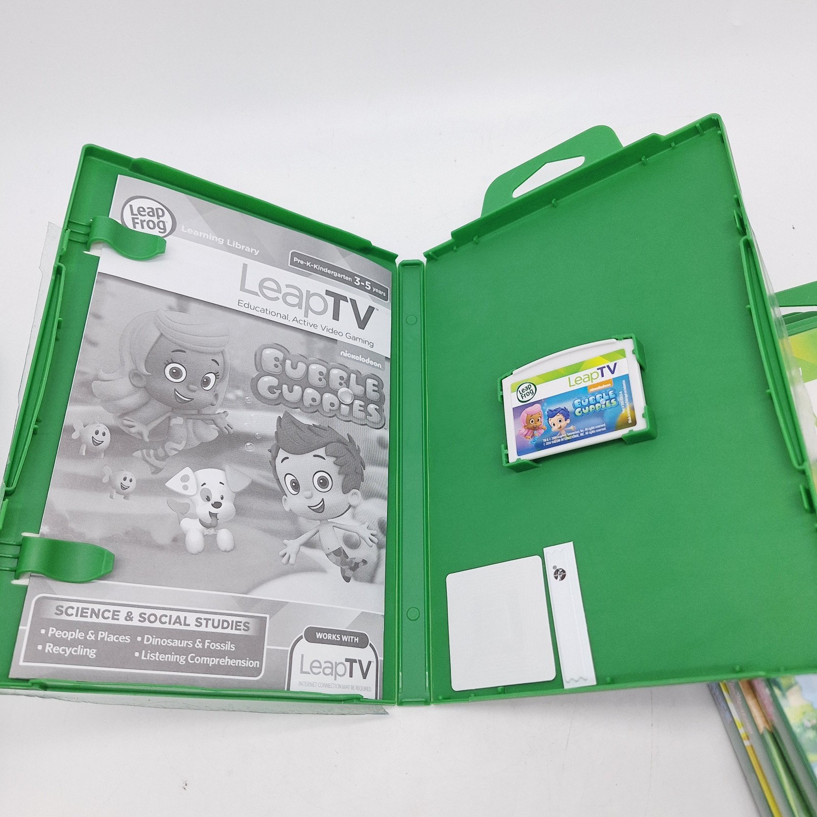 Lot Of 6 Leap Frog Tv Educational Gaming Games All Complete In Cases And Working
