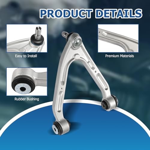 10Pcs Front Upper and Lower Control Arm Ball Replacement for Hummer H3 2006