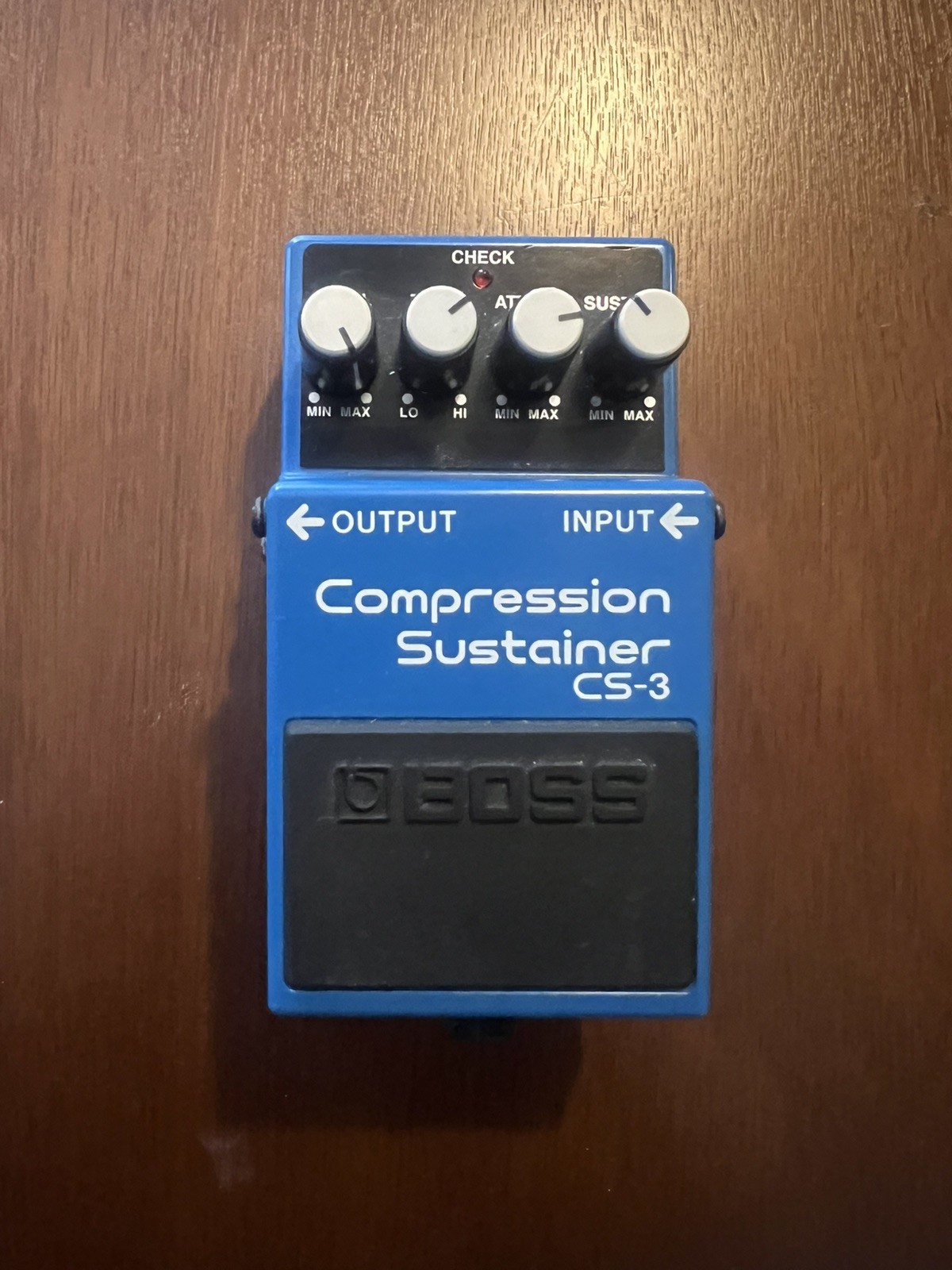 Boss CS-3 PSA Compression Sustainer Guitar Effects Pedal In Working Order