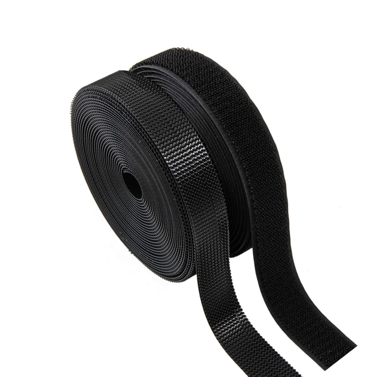 Sew on Hook and Loop Strips 3/4in x 5yd | Easy to Sew | Excellent Grip | Non-...