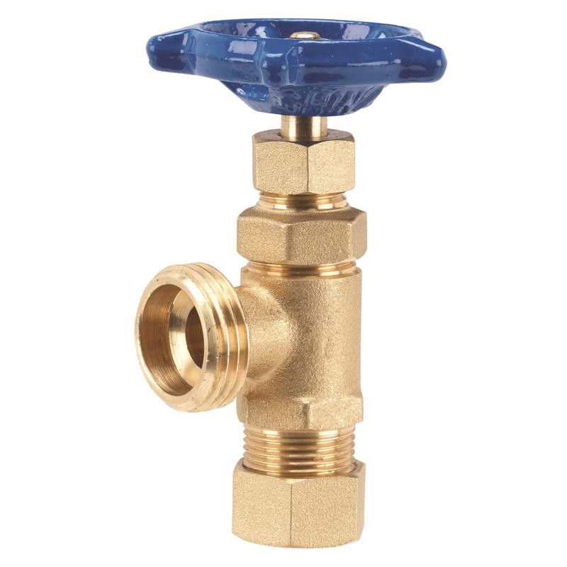 BK Products 102-033 Heavy Duty Proline Brass Boiler Drain 1/2 in.