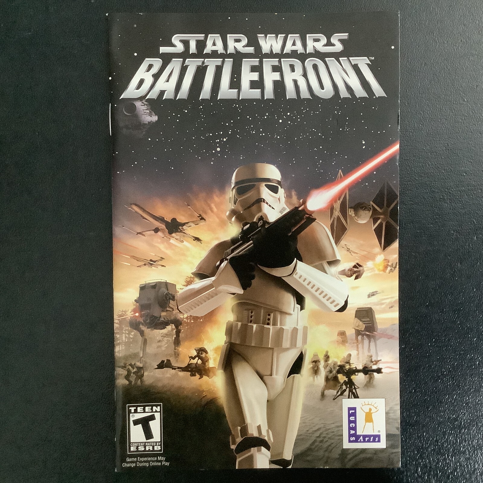 Star Wars Battlefront 1 PS2 PlayStation 2 Instruction Manual Only