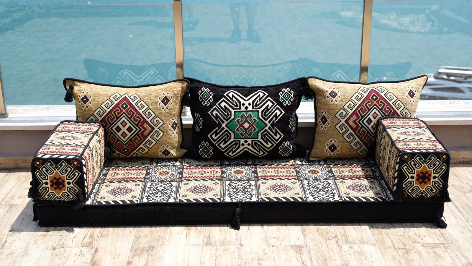 Living Room Sofa Couches, Modular Sectional Sofa, Sofa Covers, Ethnic Floor Sofa