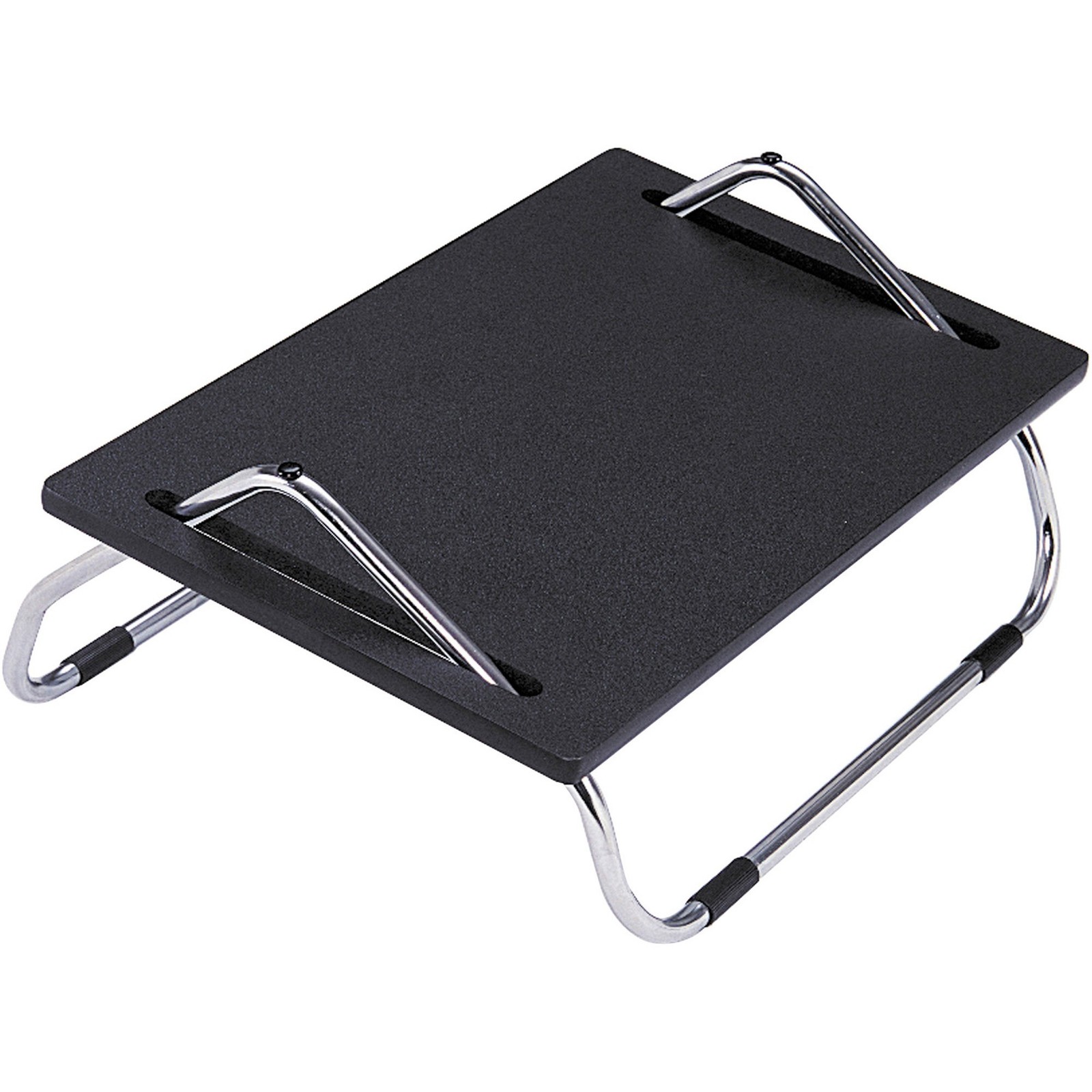 Safco 2106 Ergo-Comfort Adjustable Footrest Black 18.5" x 11.5"