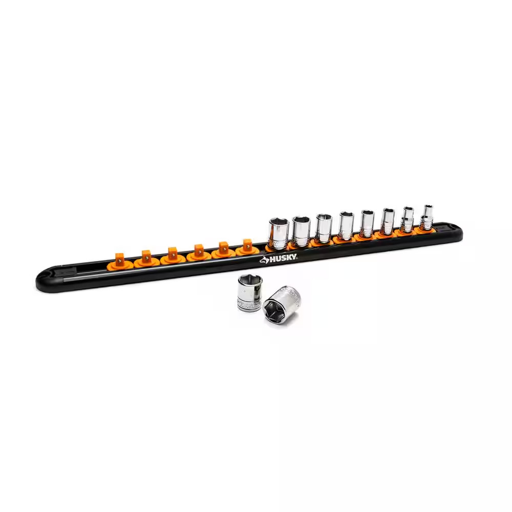 Magnetic Rail Socket Holder Set (3-Piece)