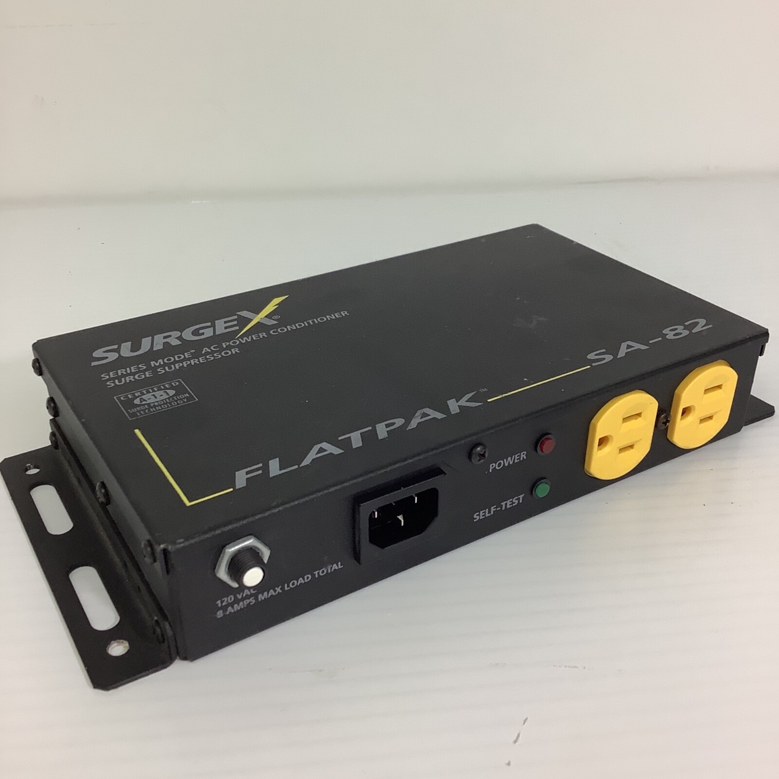 SurgeX FLATPAK Series Mode SA-82 120V 8A AC Power Conditioner Surge Protector