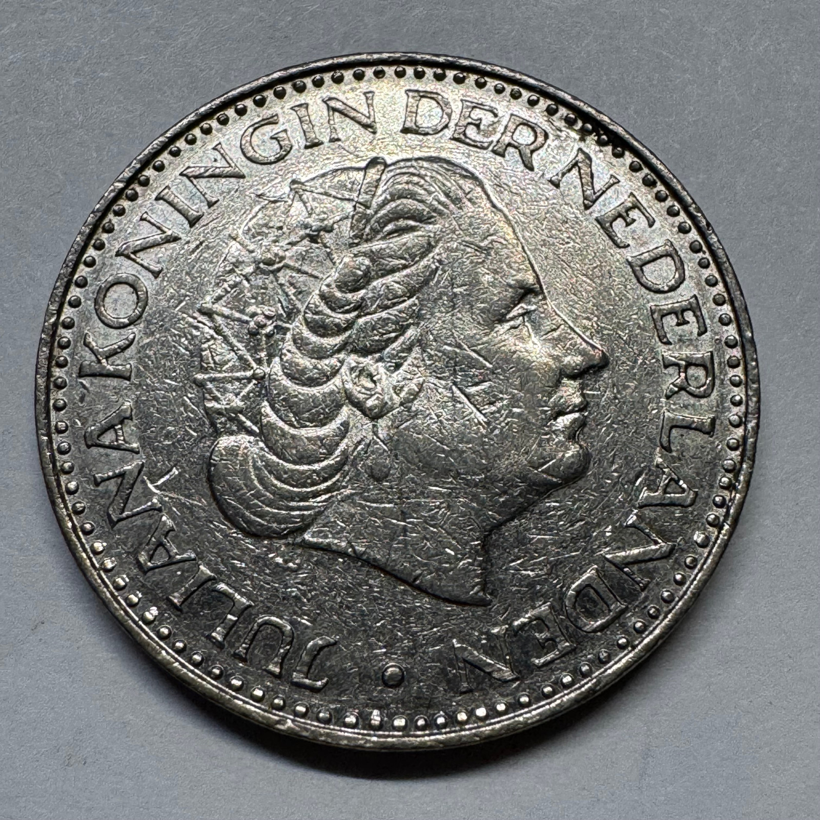 1968 Netherlands 1 Gulden - Beautiful Coin - #B-027