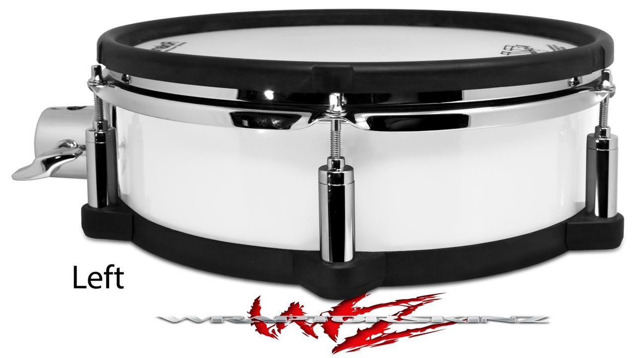 Wrap for Roland vDrum Shell PD128 Solids Collection White