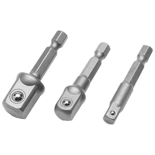 Wilmar W1390 Corp. / Performance Tool 3 Piece Power Drill Socket Adapter Set