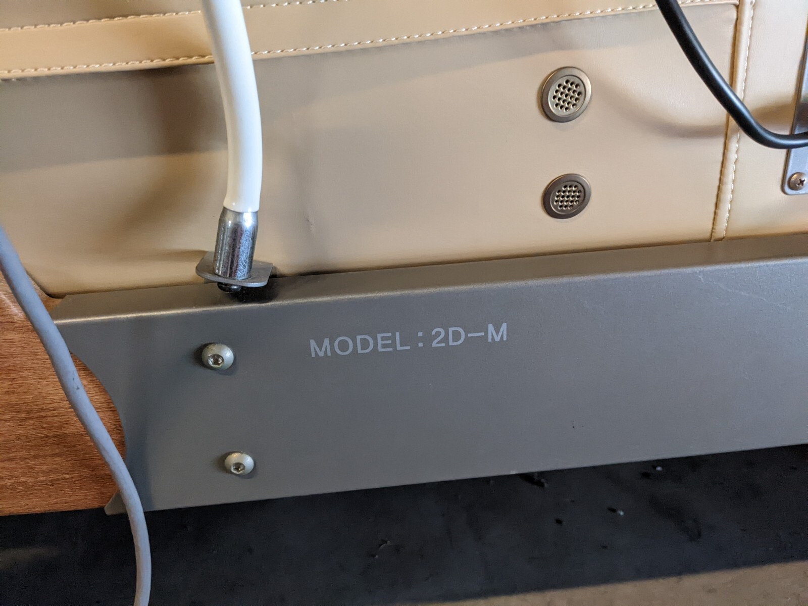 Therapeutic thermal massage bed Thermopeutic Model 2D-M