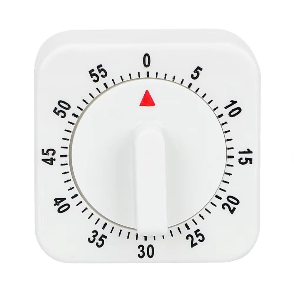 1 Kitchen Timer 60 Minute Timing Bell Alarm Sound Home Baking Cooking Mechanical