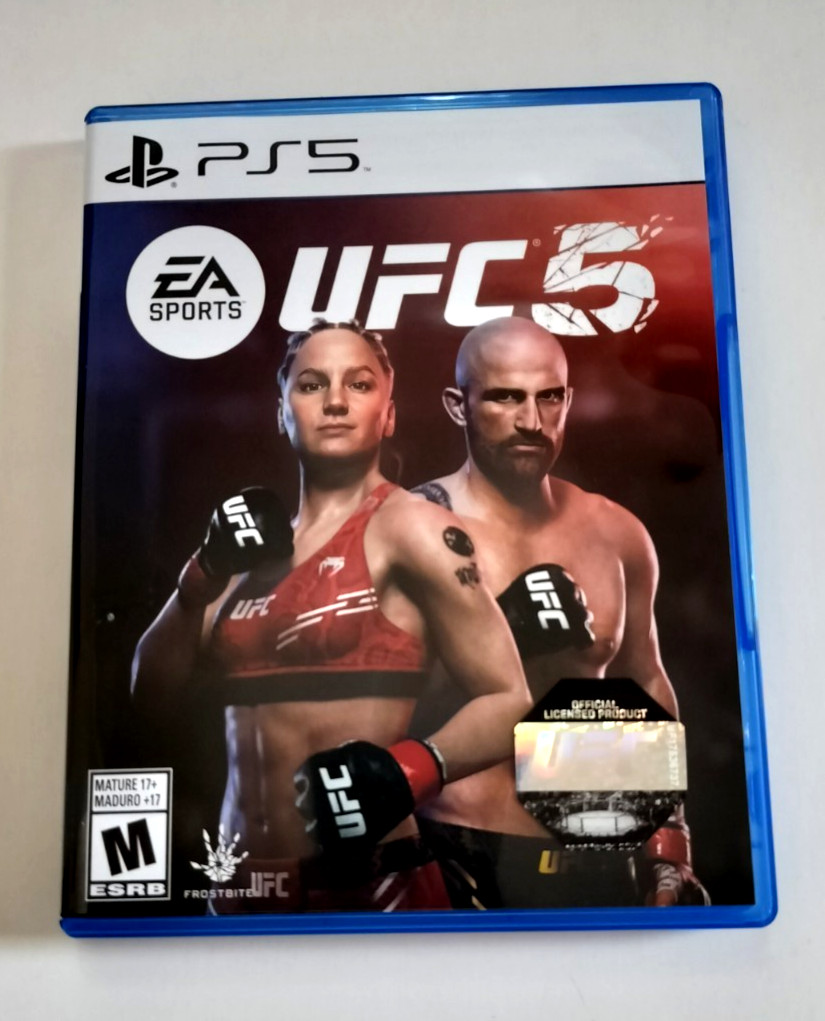 Replacement Case Only for EA SportsUFC 5 Five PlayStation 5 PS5 AUTHENTIC