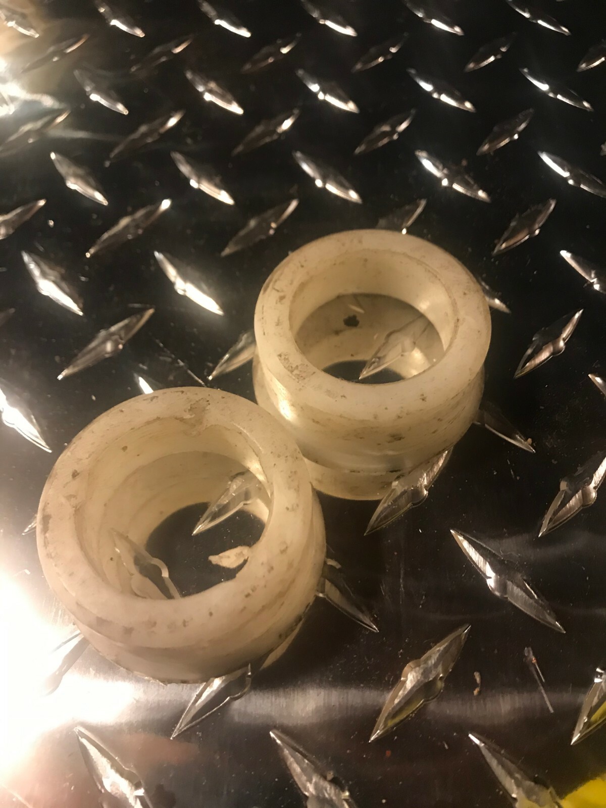 Ice cream soft serve machine two plastic rings - NEED THIS SOLD - SEND OFFER?