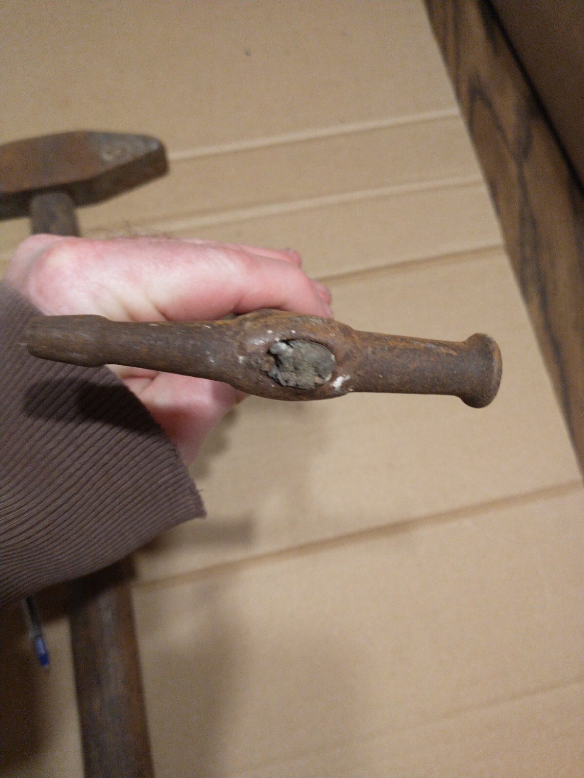 Antique Blacksmith Hand Forged Cross Sledge Hammer
