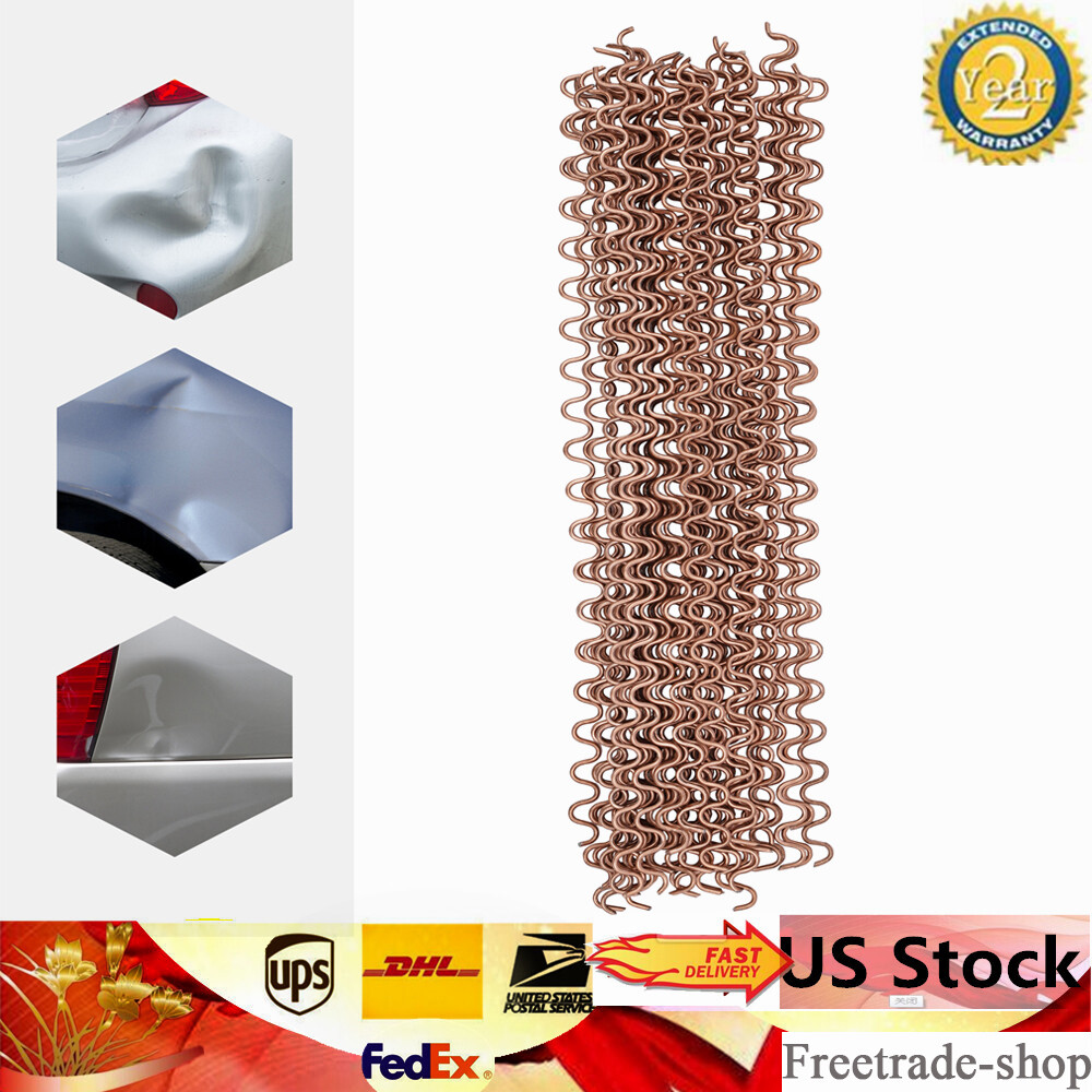 50 Pcs Waveform Welding Wires for Automotive Repair, 33 cm Length
