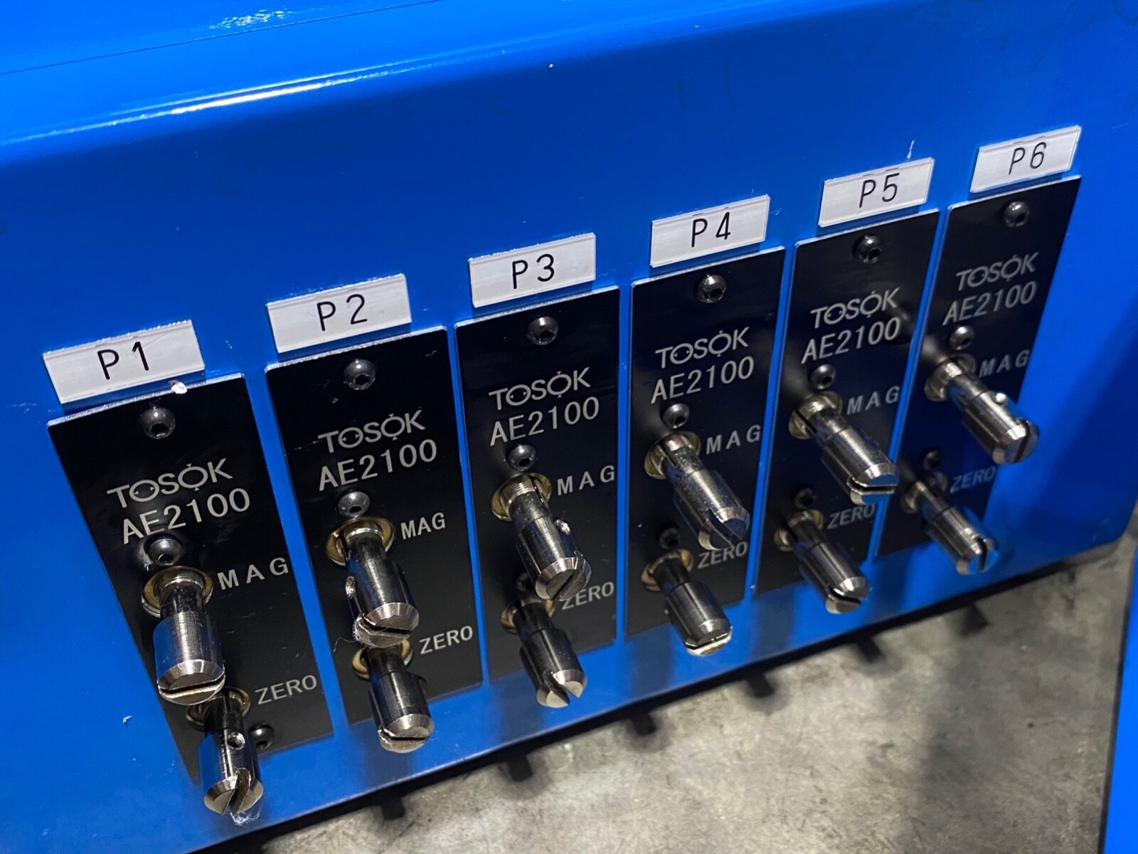 TOSOK PEG2000 Display Unit With 6 AE2100 Electronic Transducer