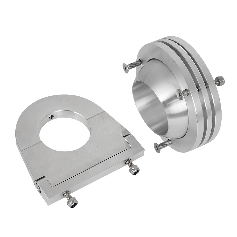 2" Swivel Base Floor Mount & 2 1/2" Polished Steering Column Drop For GM Street