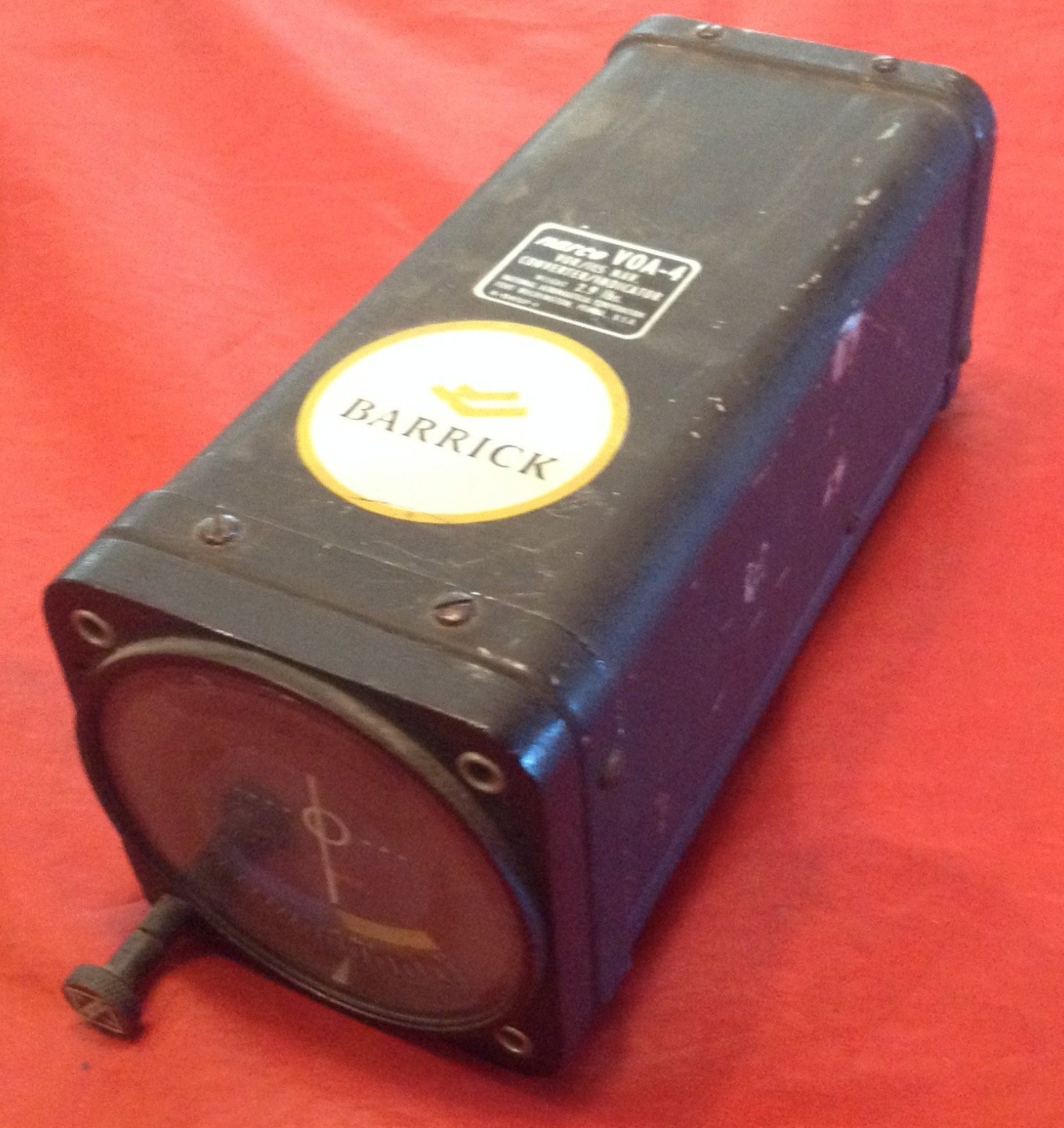 Salvaged NARCO VOA-4 VOR/ILS Nav Converter Indicator - Untested