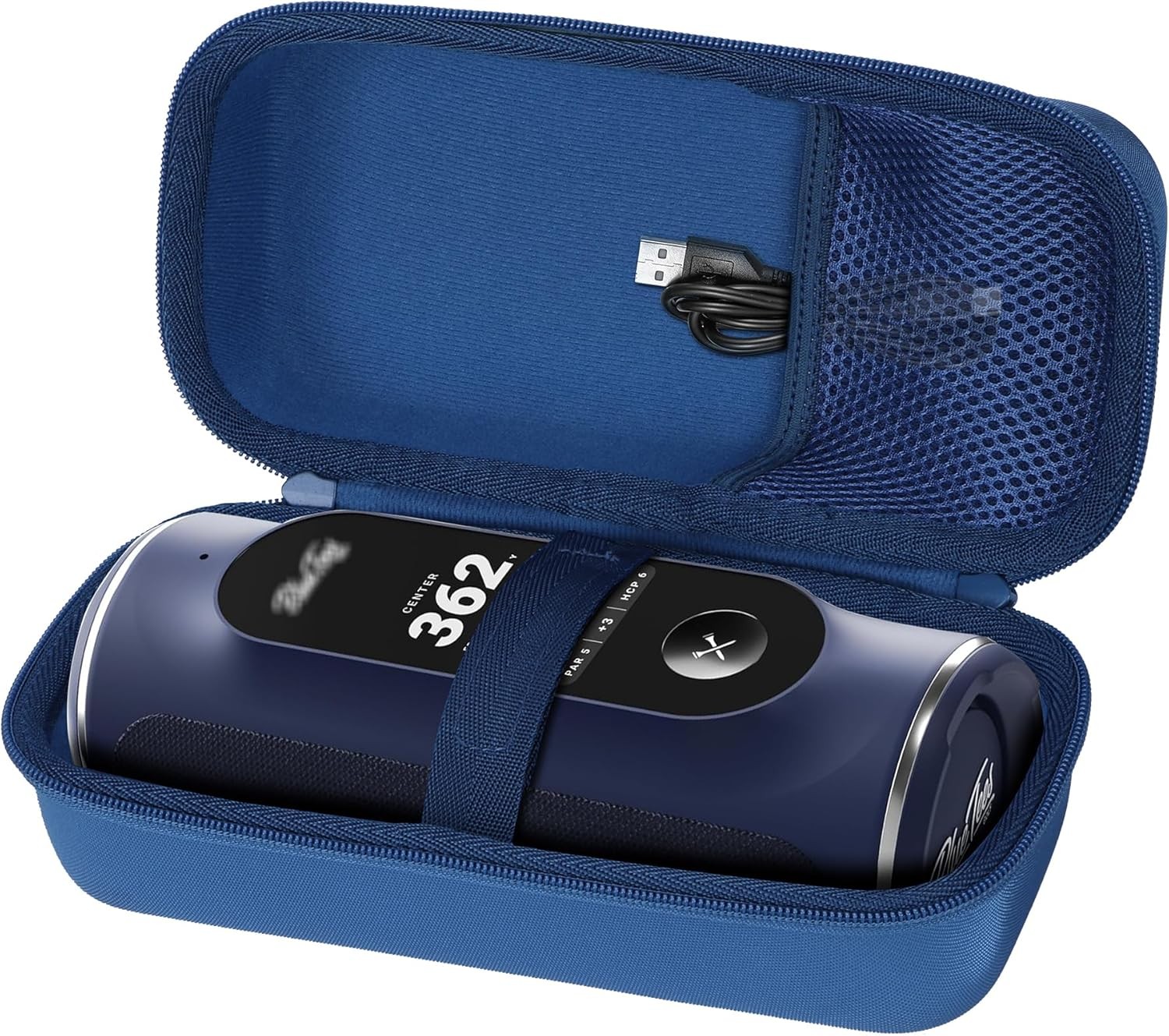 Hard Case Compatible with Blue Tees Golf Player+ GPS Speaker (Navy Case)