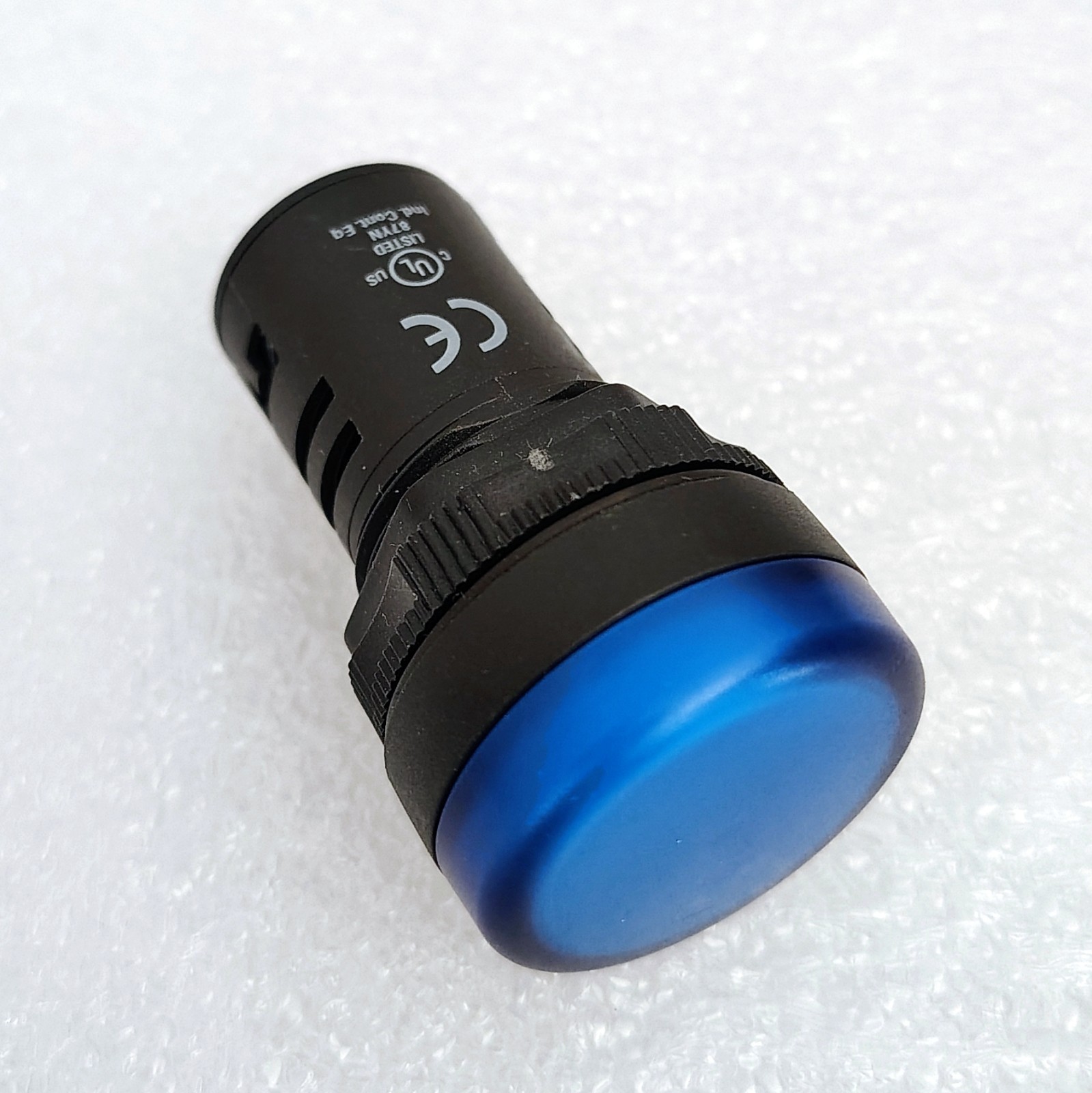 Noark Ex9IL2 Blue LED Indicator Pilot Light 24V AC/DC 22mm Panel Mount Industria