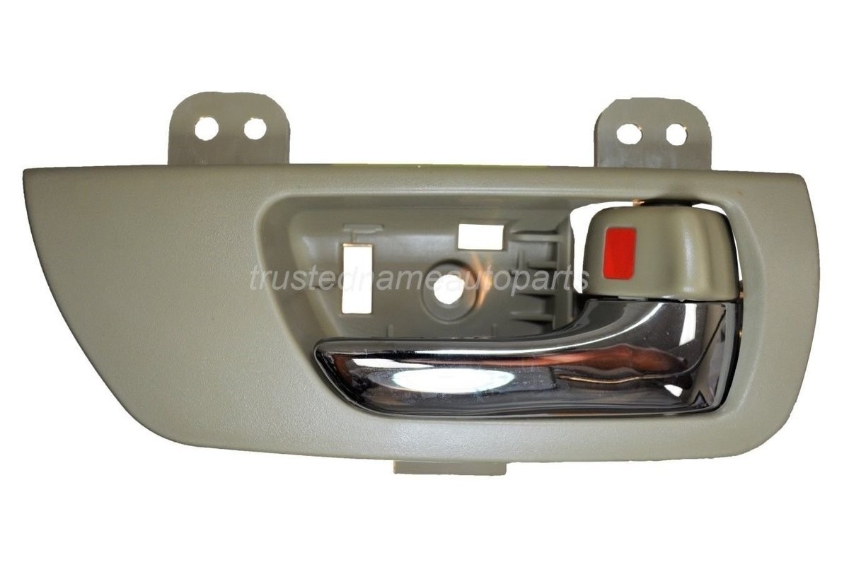 fits 2006 to 2008 Lexus RX400h Interior Door Handle Beige Chrome Passenger Front