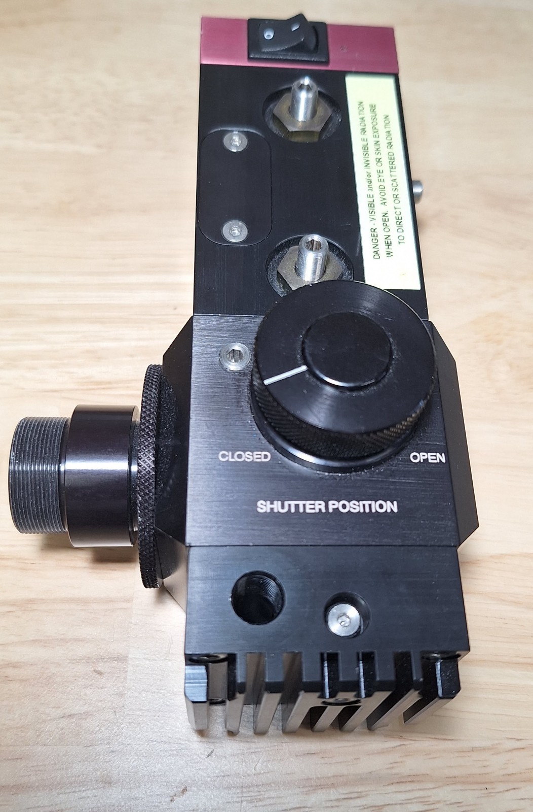 HAAS LTI Precsion Laser Diode Aiming Module with HP Shutter and Dump
