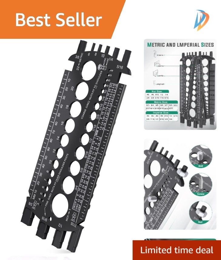 Lightweight & Easy-to-Use Bolt Measurement Tool - Perfect for DIY Projects