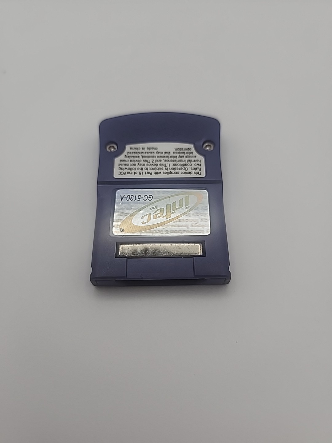 Intec 16MB Nintendo Gamecube Memory Card Storage Compatible 251 Blocks Preowned